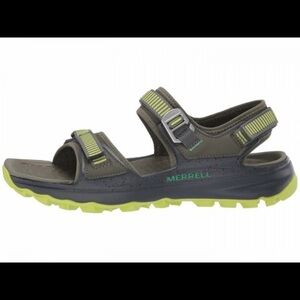 Merrell Sandals Mens Size 13 Olive Choprock Strap Sandals Dusty